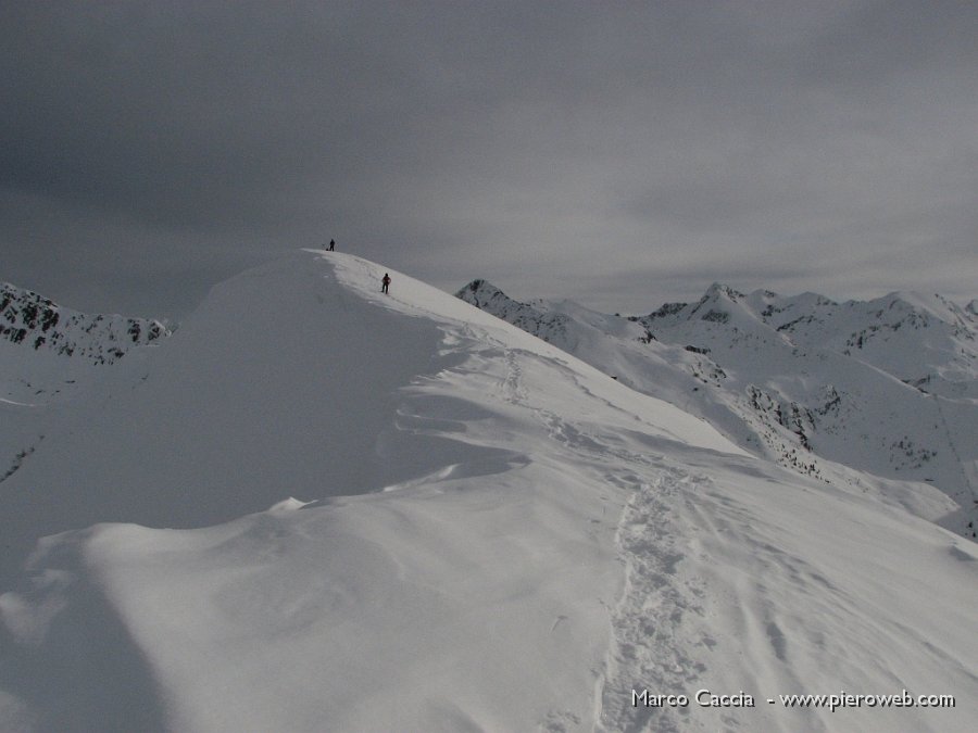 05_Arrivo in vetta all'Arete.JPG